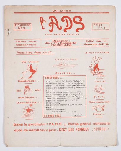 SPIROU
magazines ADS/Puck : Ensemble composé...