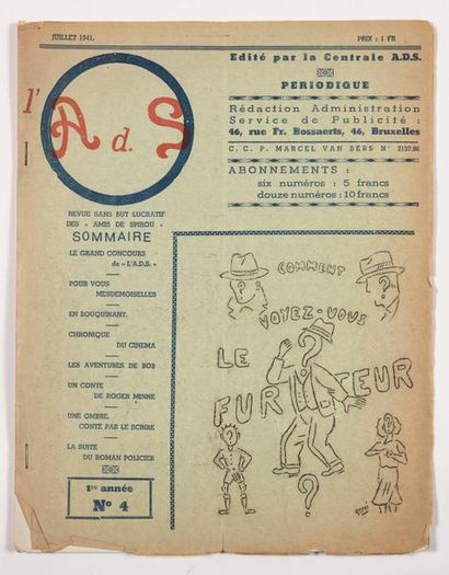 SPIROU
magazines ADS/Puck : Ensemble composé...