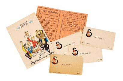 SPIROU
gadgets anciens : Carte du club des...