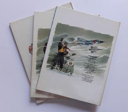 Tanguy et Laverdure 
ensemble de 3 albums...