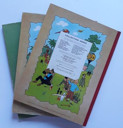 Tintin + Blake et Mortimer
ensemble de 3...