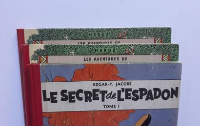 Tintin + Blake et Mortimer
ensemble de 3...