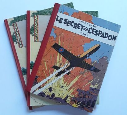Tintin + Blake et Mortimer
ensemble de 3...