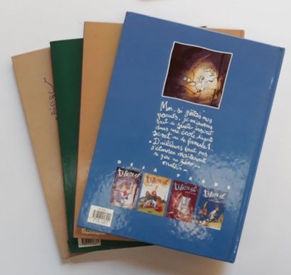 TITEUF
ensemble de 4 albums : Tomes 1 (très...