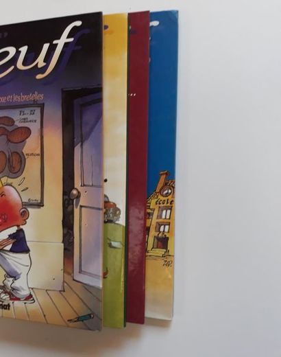 TITEUF
ensemble de 4 albums : Tomes 1 (très...