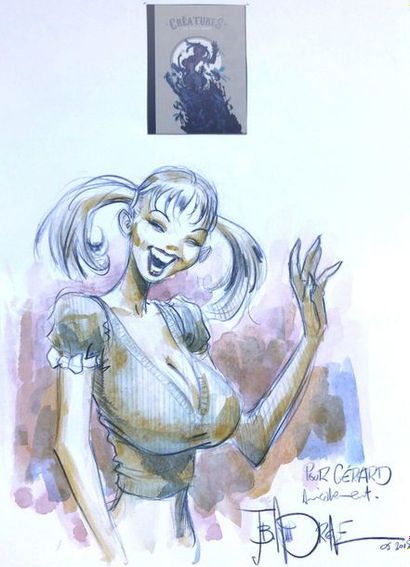 Andreae - dédicace
Très beau dessin en couleurs...