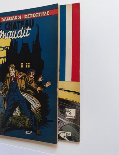 Valhardi 
ensemble de 2 albums : Le Château...