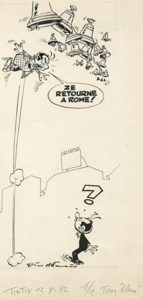 Dino ATTANASIO (né en 1925)

Spaghetti
Encre...