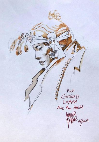 Fahrer Walter - dédicace
Très beau dessin...