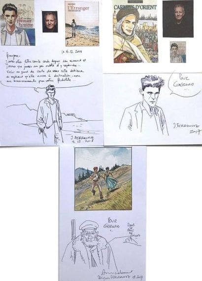 Ferrandez - dédicaces
Ensemble de 3 documents...