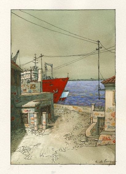 Nicolas de CRÉCY (né en 1966)

Escales
Encres...