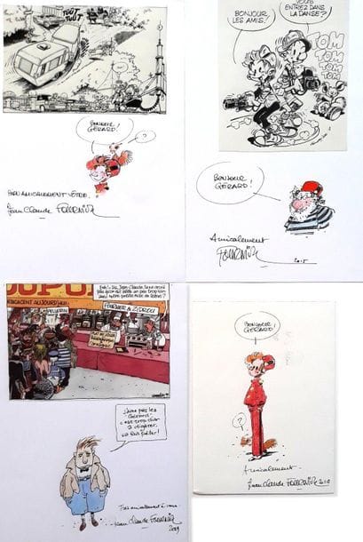 Fournier - dédicaces
Ensemble de 4 documents...