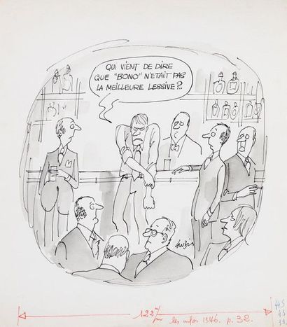 GERARD LAUZIER (1932-2008)

Encre de Chine...