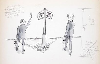 GERARD LAUZIER (1932-2008)

Encre de Chine...