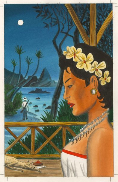 LOUSTAL (né en 1956)

Ceux de Falesa
Encres...