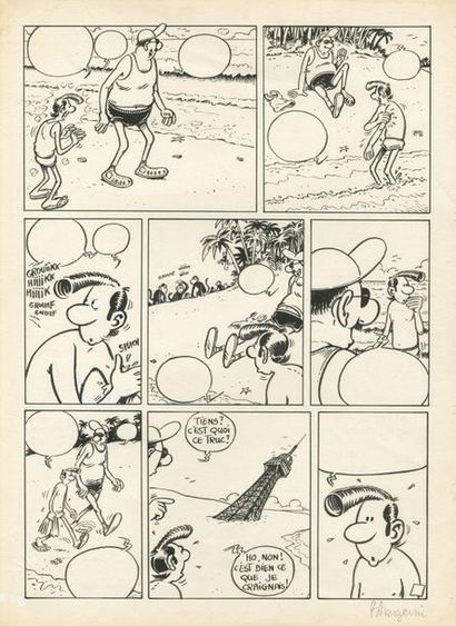 Frank MARGERIN (né en 1952)

Le génie des...