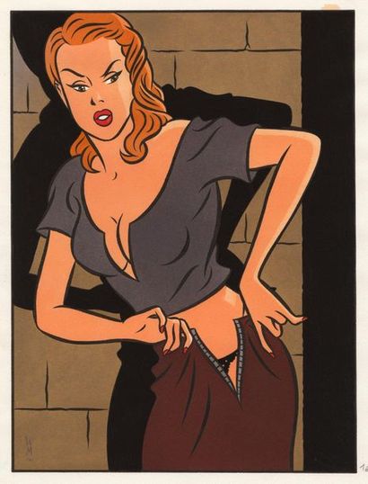 WALTER MINUS (Né en 1958)

Sarah
Encres de...