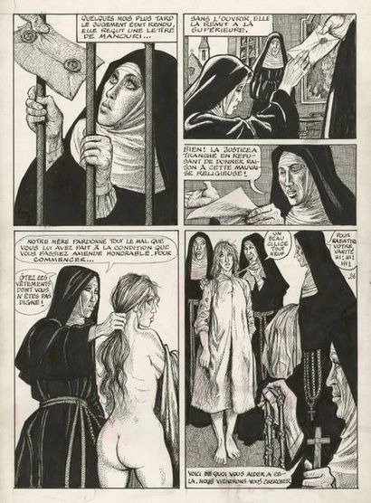 Georges PICHARD (1920-2003)

La religieuse
Encre...