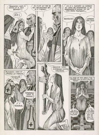 Georges PICHARD (1920-2003)

La religieuse
Encre...