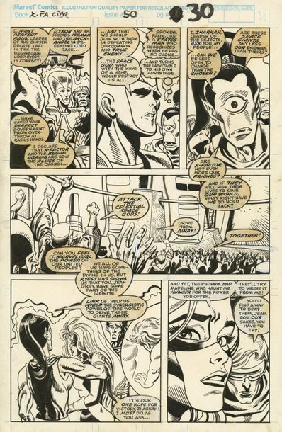 Rich BUCKLER (1949 - 2017)

X-Factor #50
Encre...