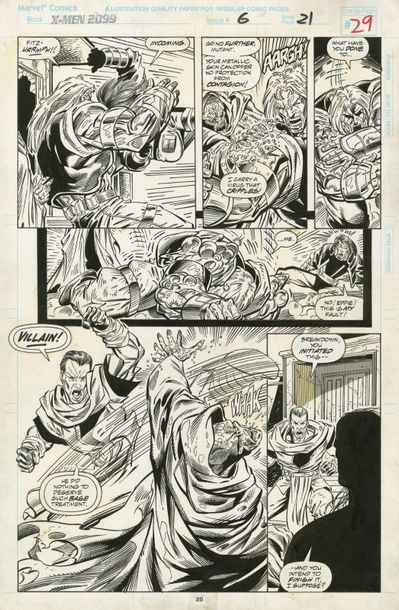 Ron LIM (né en 1965)

James SANDERS III X-Men...