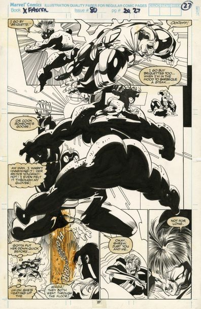 Larry STROMAN et Al MILGROM (né en 1950)

X-Factor...