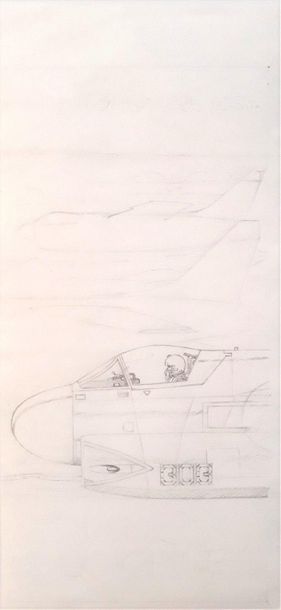 Hubinon - dessins originaux
Essai de bandeau-titre...