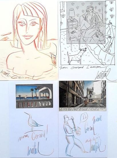 Loustal - dédicaces
Ensemble de 8 documents...