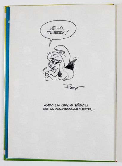 Peyo - dédicace
La schtroumpfette. Edition...