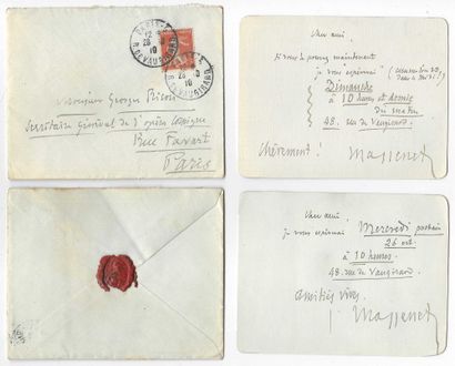 MASSENET, Jules (1842-1912), compositeur.
26...