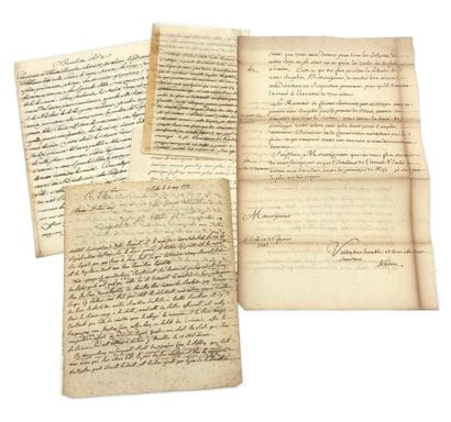 [ANCIEN RÉGIME].
About 15 documents.
Benedict...