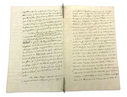 BIGNON, Édouard (1771-1841), diplomate, homme...