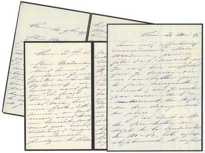 DAUDET, Julia (1844-1940), femme de lettres,...