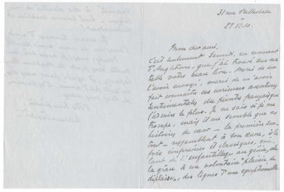DAUDET, Lucien (1878-1946), écrivain, grand...