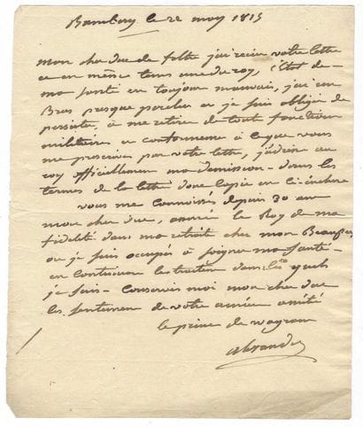 BERTHIER, Louis-Alexandre (1753-1815), maréchal...
