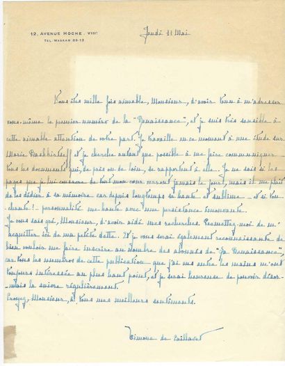 [LAPAUZE, Henry (1867-1925), critique d'art...