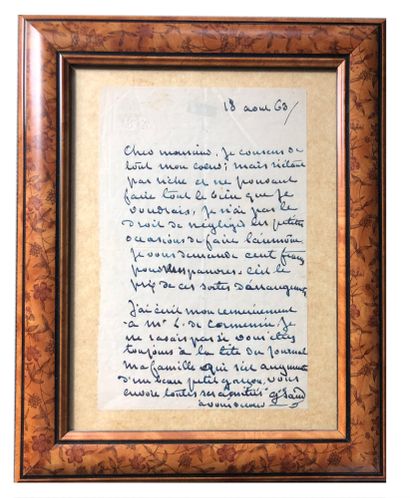 SAND George (1804-1876), romancière.
2 framed...