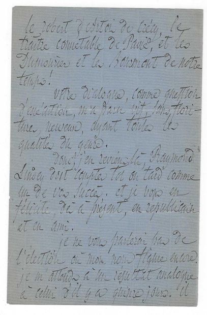 BARBÈS, Armand (1809-1870), homme politique...