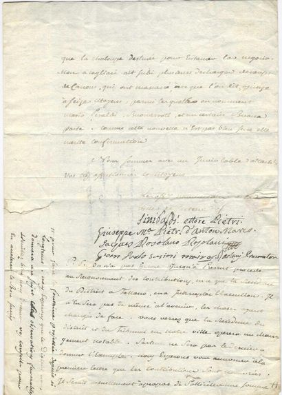 [CORSE].
L.S. by the municipal officers of...