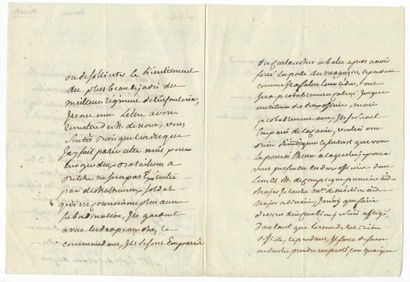 [AFFAIRE DE NANCY]. DU CHÂTELET, Louis-Marie...