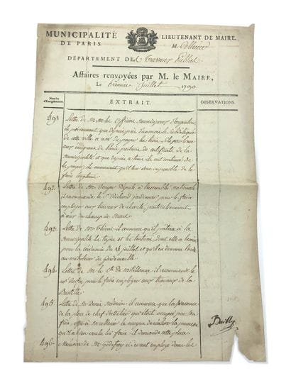 BAILLY, Jean-Sylvain (1736-1793), astronome,...