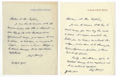 [LAPAUZE, Henry (1867-1925), critique d'art...