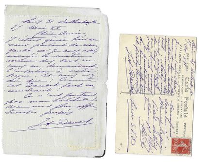 DAUDET, Julia (1844-1940), femme de lettres,...