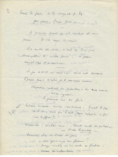 ROMAINS, Jules (1885-1972), écrivain, membre...