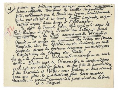 RICTUS, Jehan (1867-1933), poète français.
L.A.S....