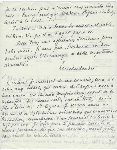 DAUDET, Lucien (1878-1946), écrivain, grand...