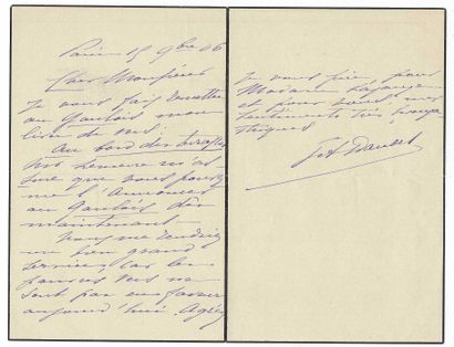 DAUDET, Julia (1844-1940), femme de lettres,...