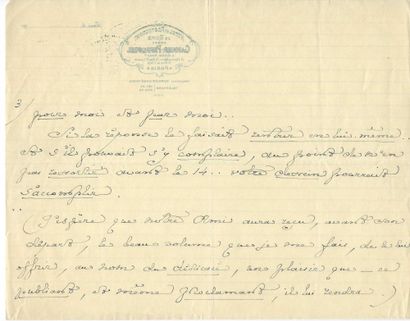 MONTESQUIOU, Robert de (1855-1921), homme...