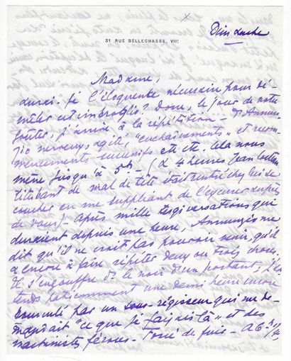 DAUDET, Lucien (1878-1946), écrivain, grand...