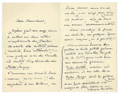 MONTESQUIOU, Robert de (1855-1921), homme...